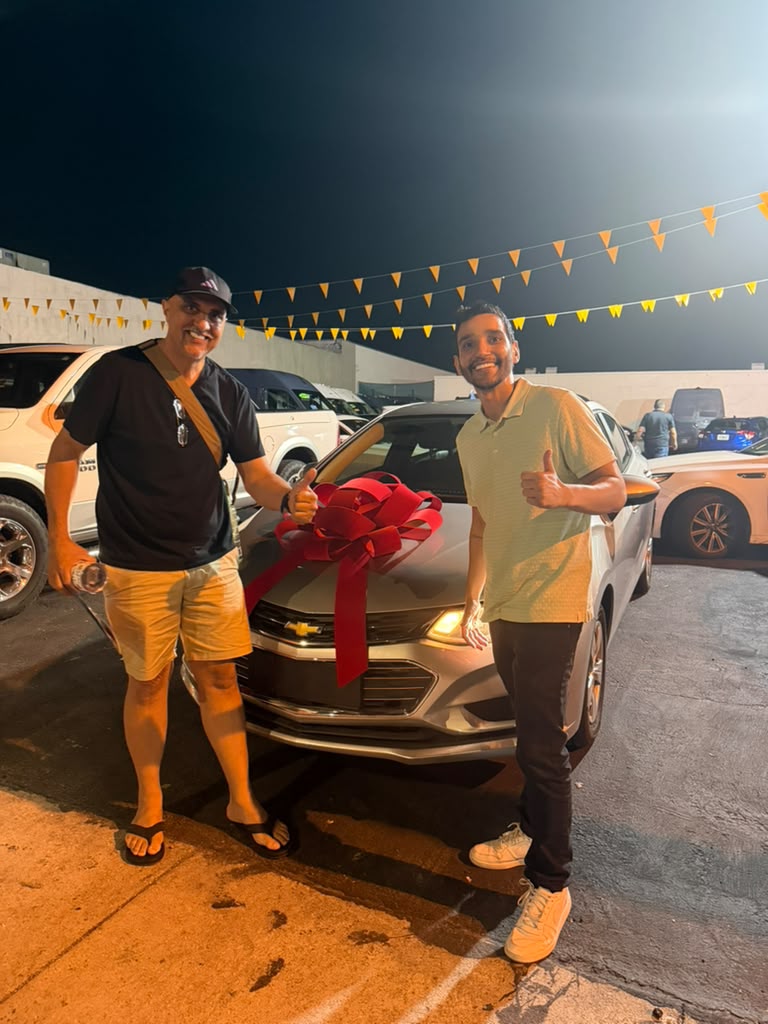 Chevrolet Cruze delivered by Guilherme Rodrigues in Coral Springs, Florida