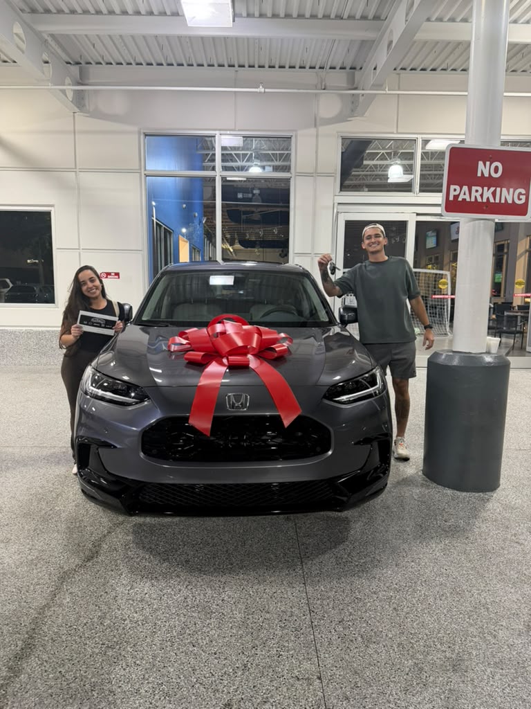 Honda HR-V delivered by Guilherme Rodrigues in Coral Springs, Florida